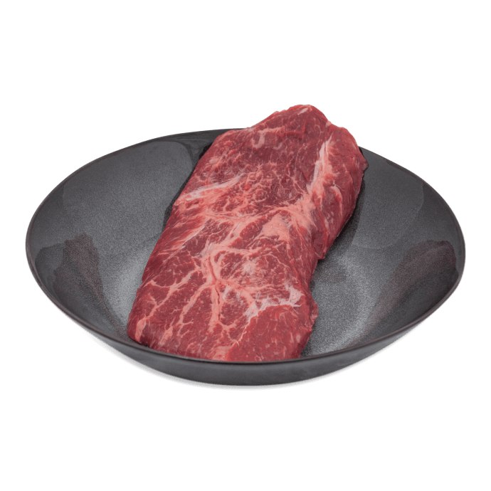 Flat iron steak kerst